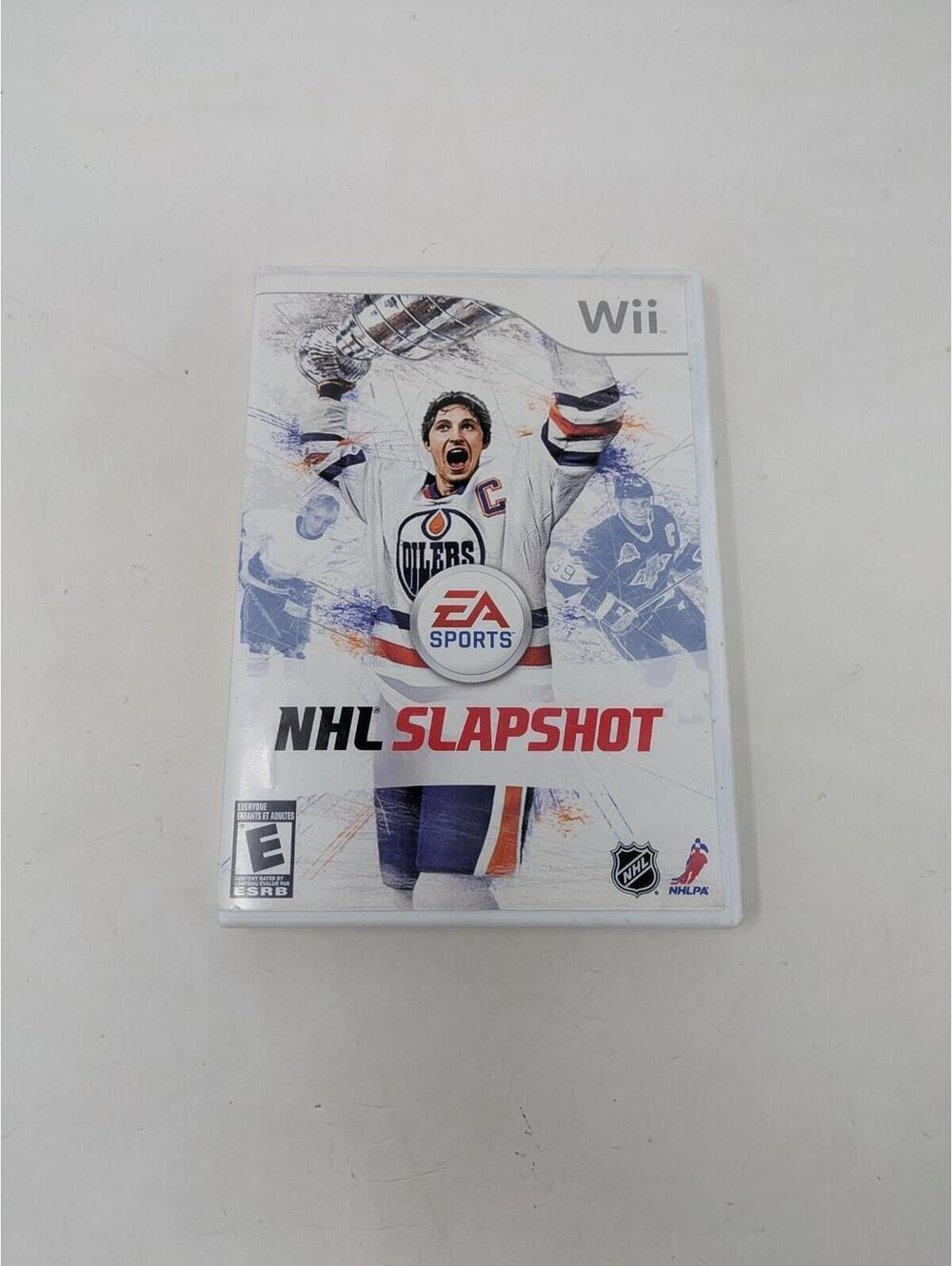 NHL Slapshot (Nintendo Wii, 2010) Hockey Sports Video Game Manual Included